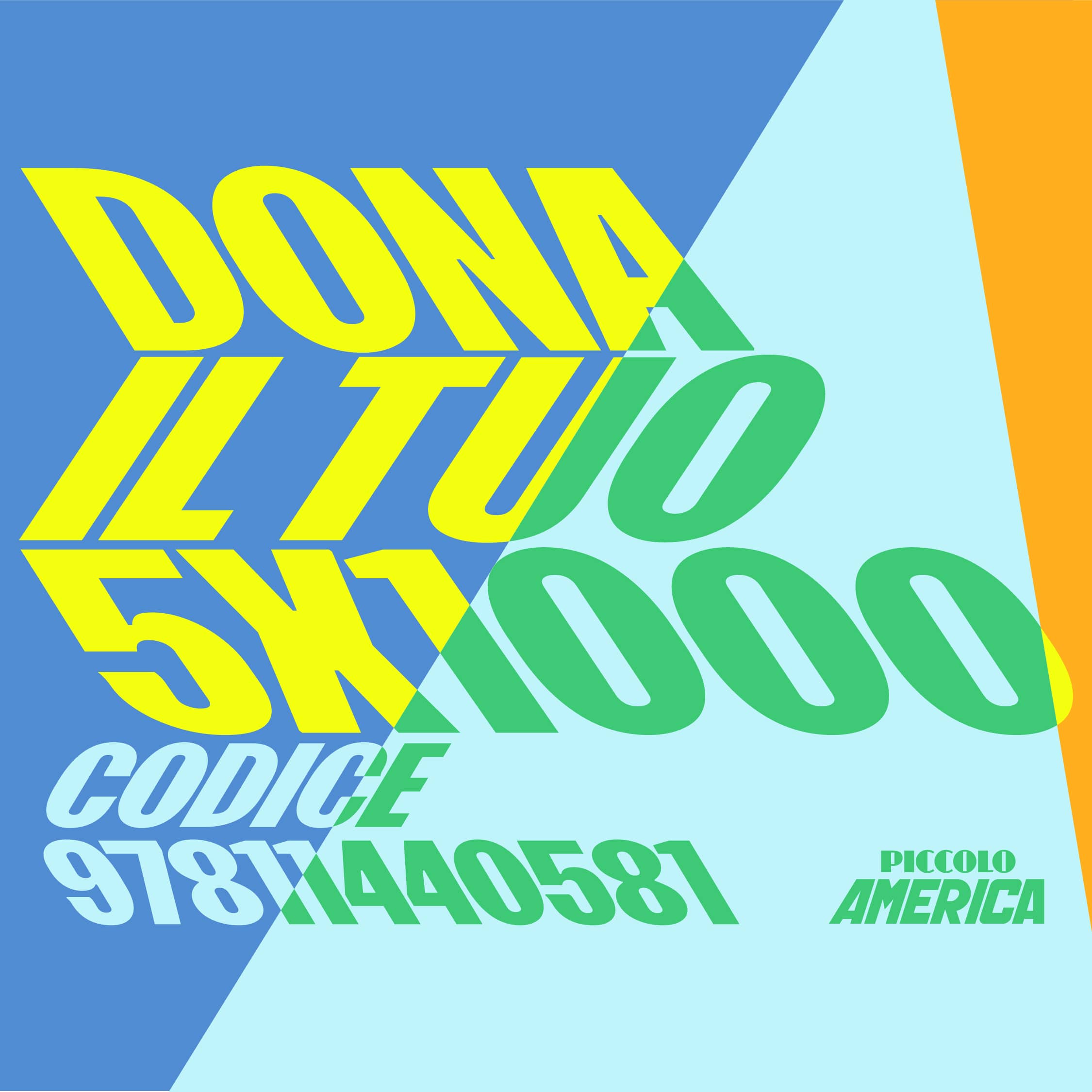 Dona il tuo 5x1000 al Piccolo America codice 97811440581