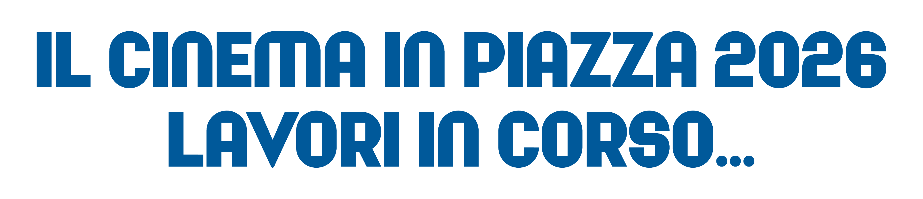 Il Cinema in Piazza